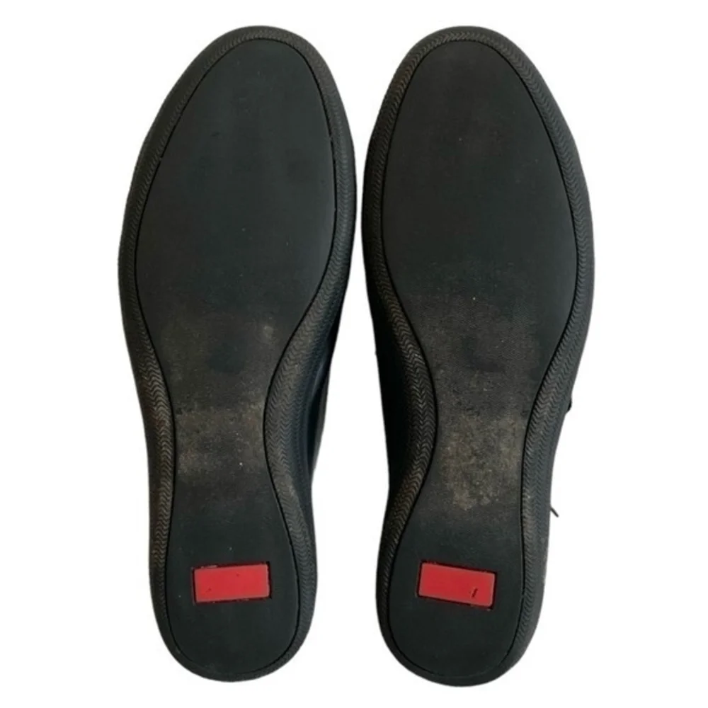 VITTO ROSSI Black Leather Lace-Up Sneakers Men’s Casual Comfy Shoes US 8
